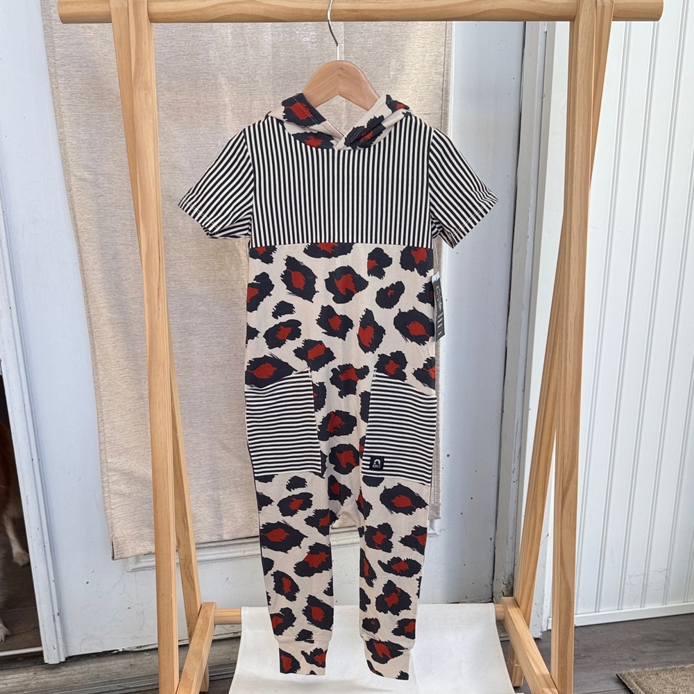 Rags Big Leopard Romper